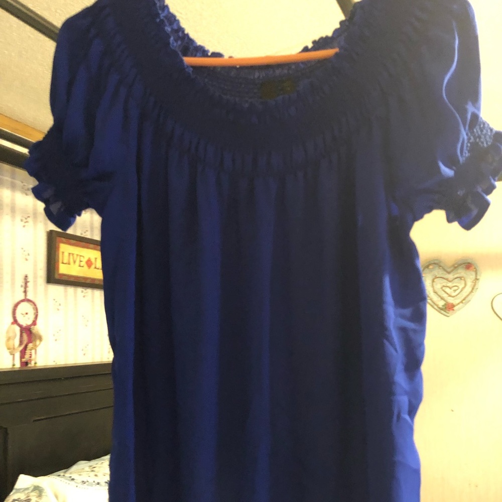 2/$10 Dressy and cute blouse.